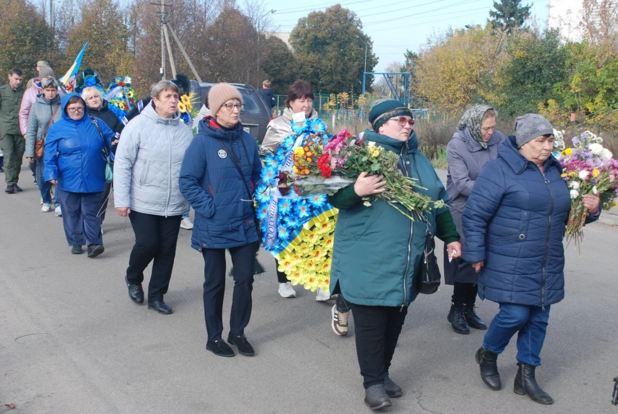 У Воронежі попрощалися із захисником України Володимиром Михалком