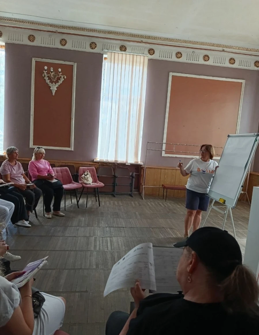 Мистецтво співбесіди: у Шосткинському ВОНА хабі жінок навчали взаємодії з роботодавцями