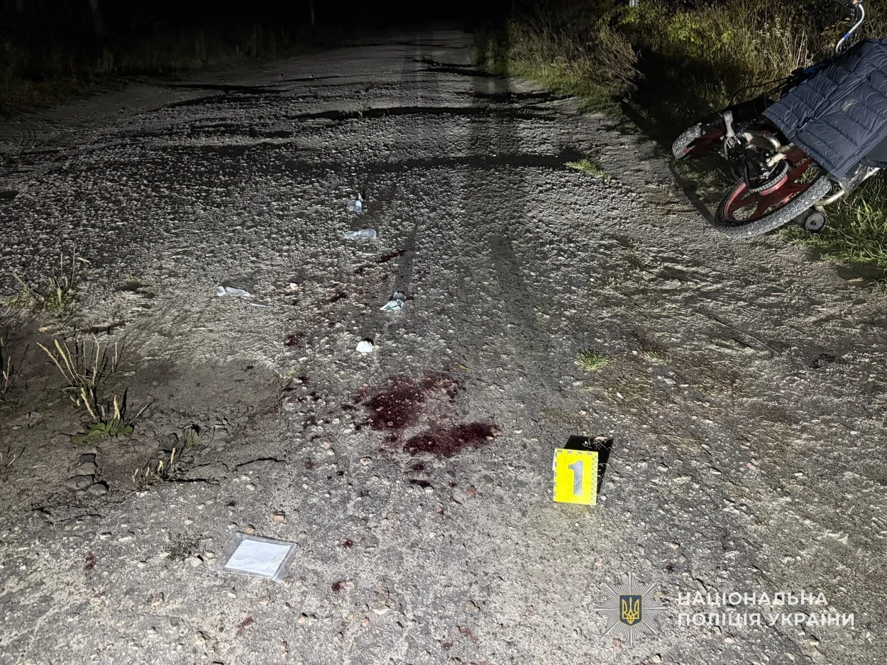 Шосткинські поліцейські затримали чоловіка, який під час сварки вдарив ножем односельця