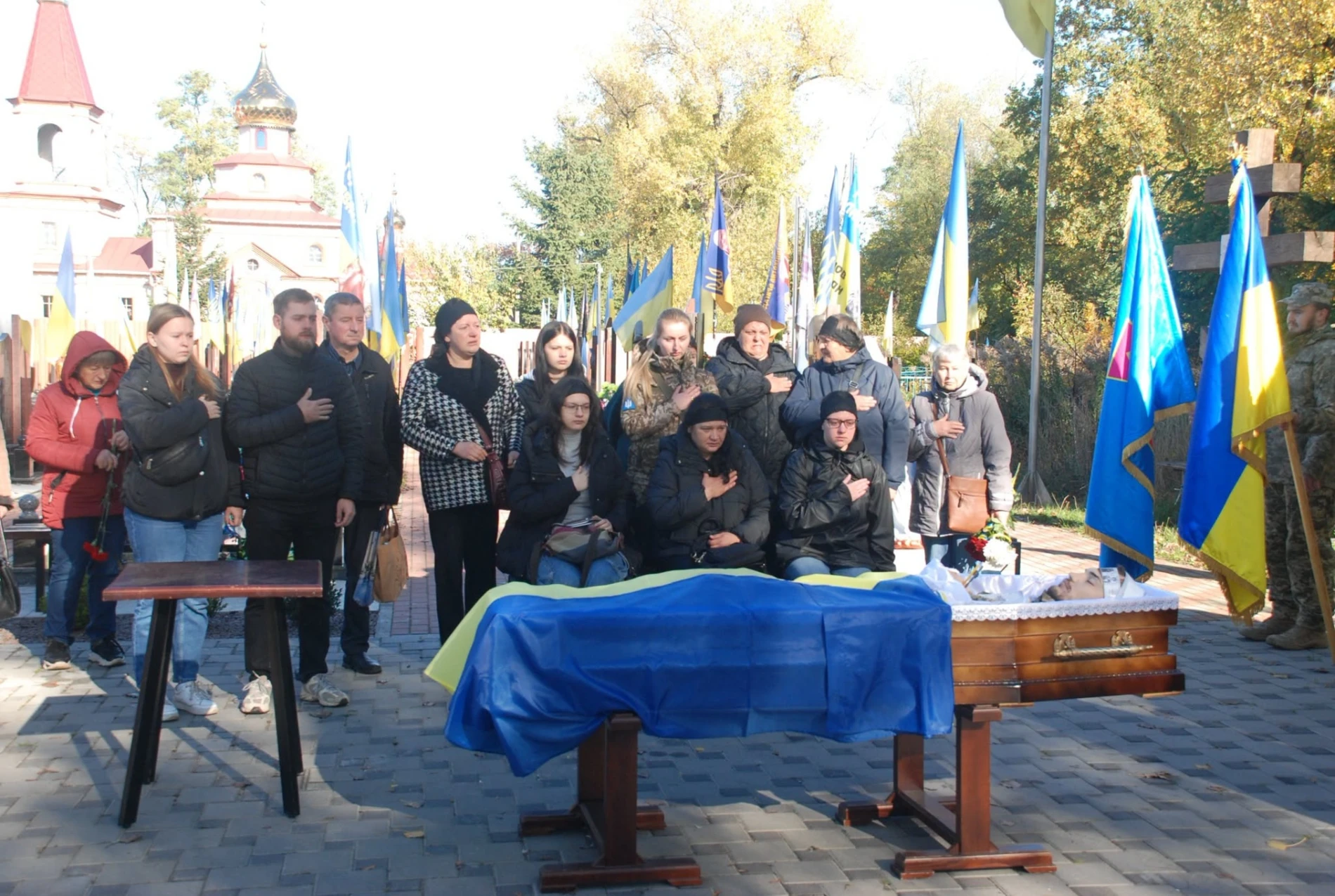 Навіки 25: Шостка попрощалася зі старшим сержантом Микитою Кушніром, який загинув від ворожого БпЛА