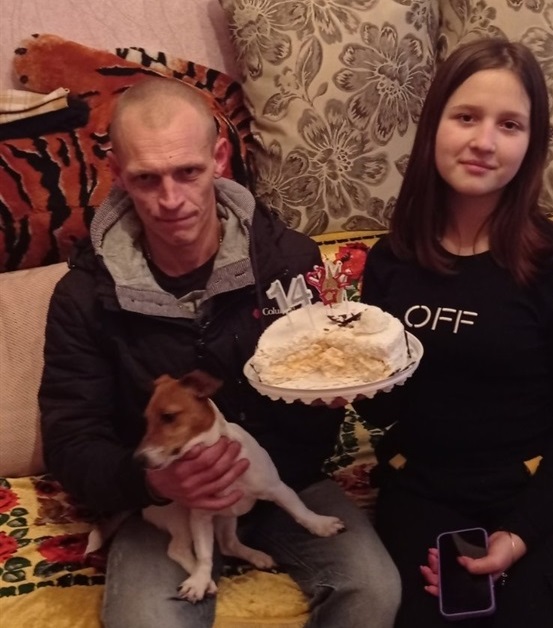 З донечкою на її 14-річчя