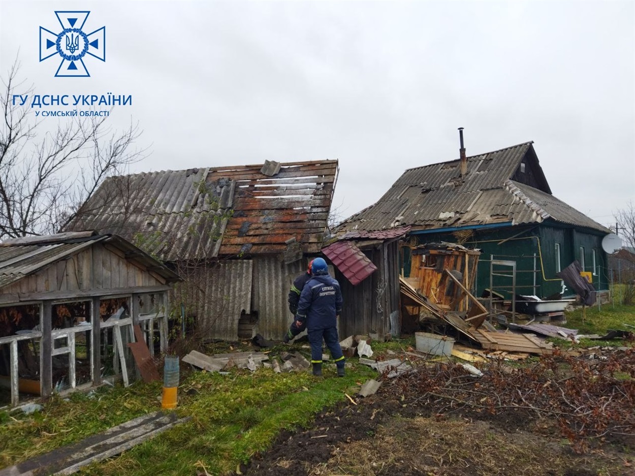 обстріл Сумщини