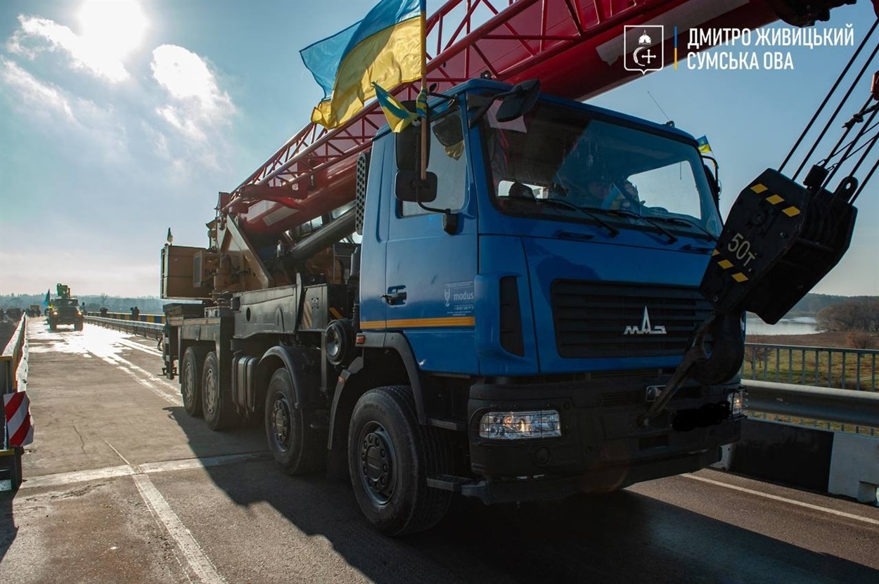 міст через Десну відновили