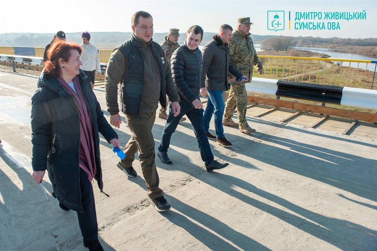 міст через Десну відновили