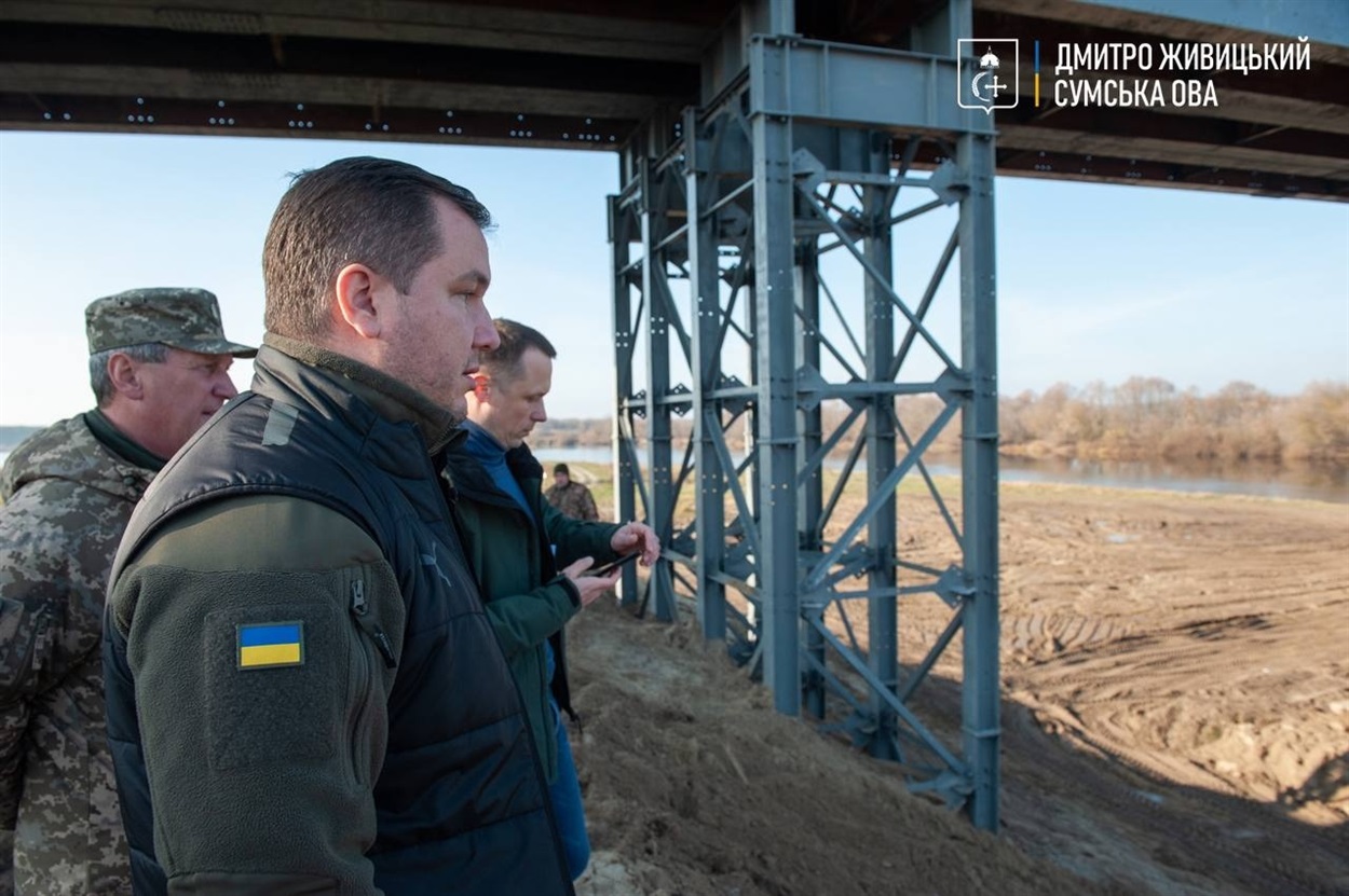 міст через Десну відновили
