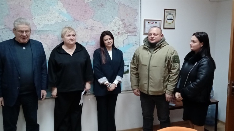 Родина Самощенко отримує ключі від квартири