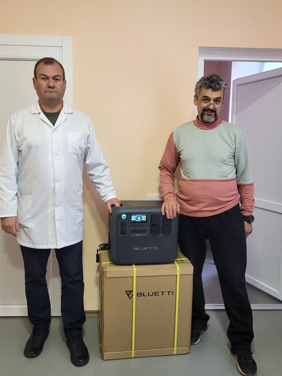 Генератор та зарядні станції від ООН посилять лікарні Шостки