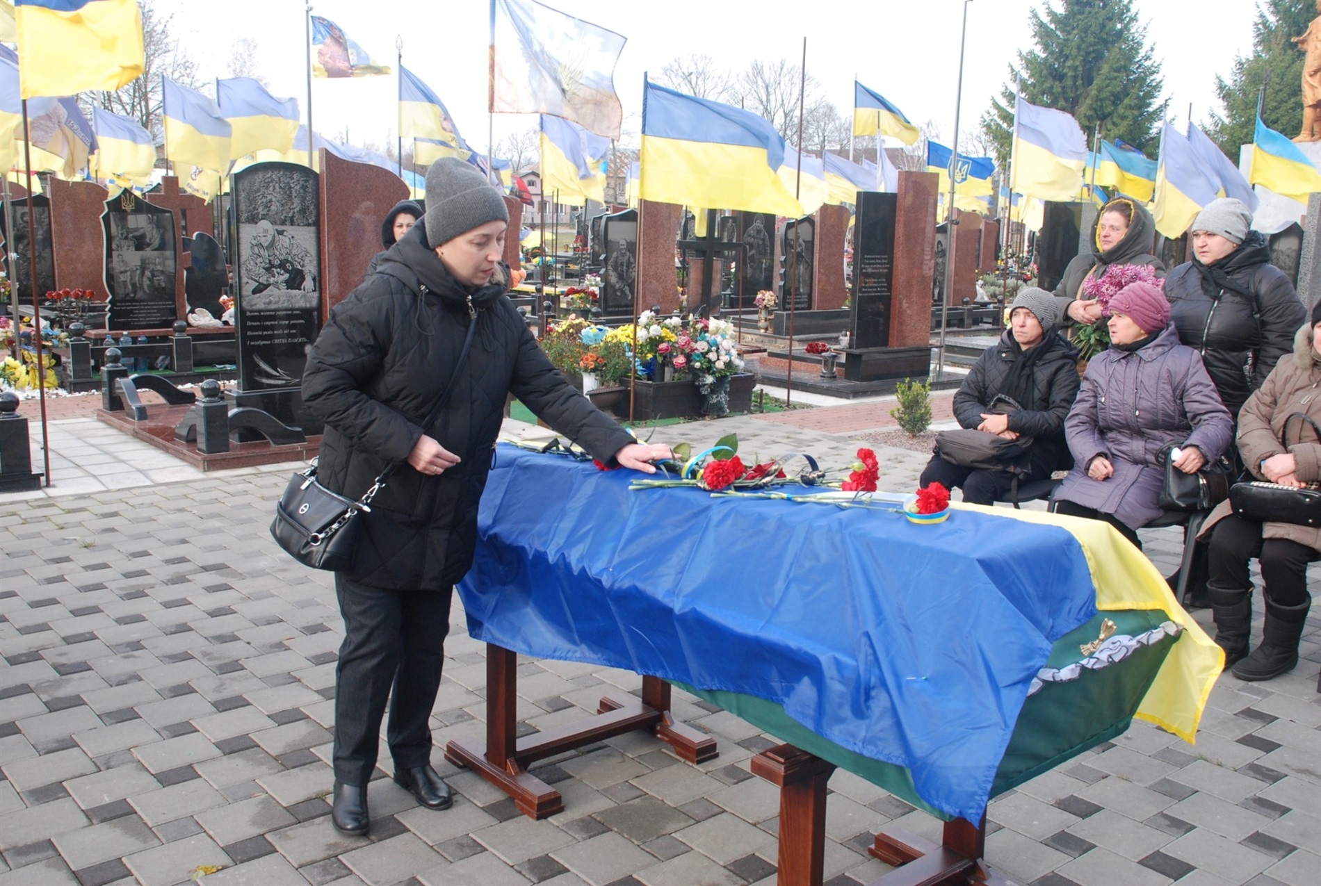 Назавжди в строю. У Шостці попрощались з водієм взводу протитанкових ракетних комплексів.