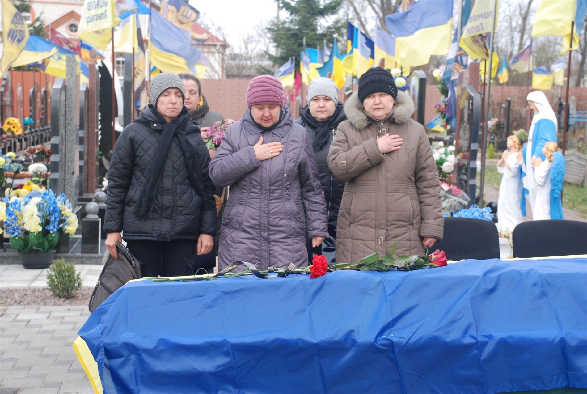 Назавжди в строю. У Шостці попрощались з водієм взводу протитанкових ракетних комплексів.