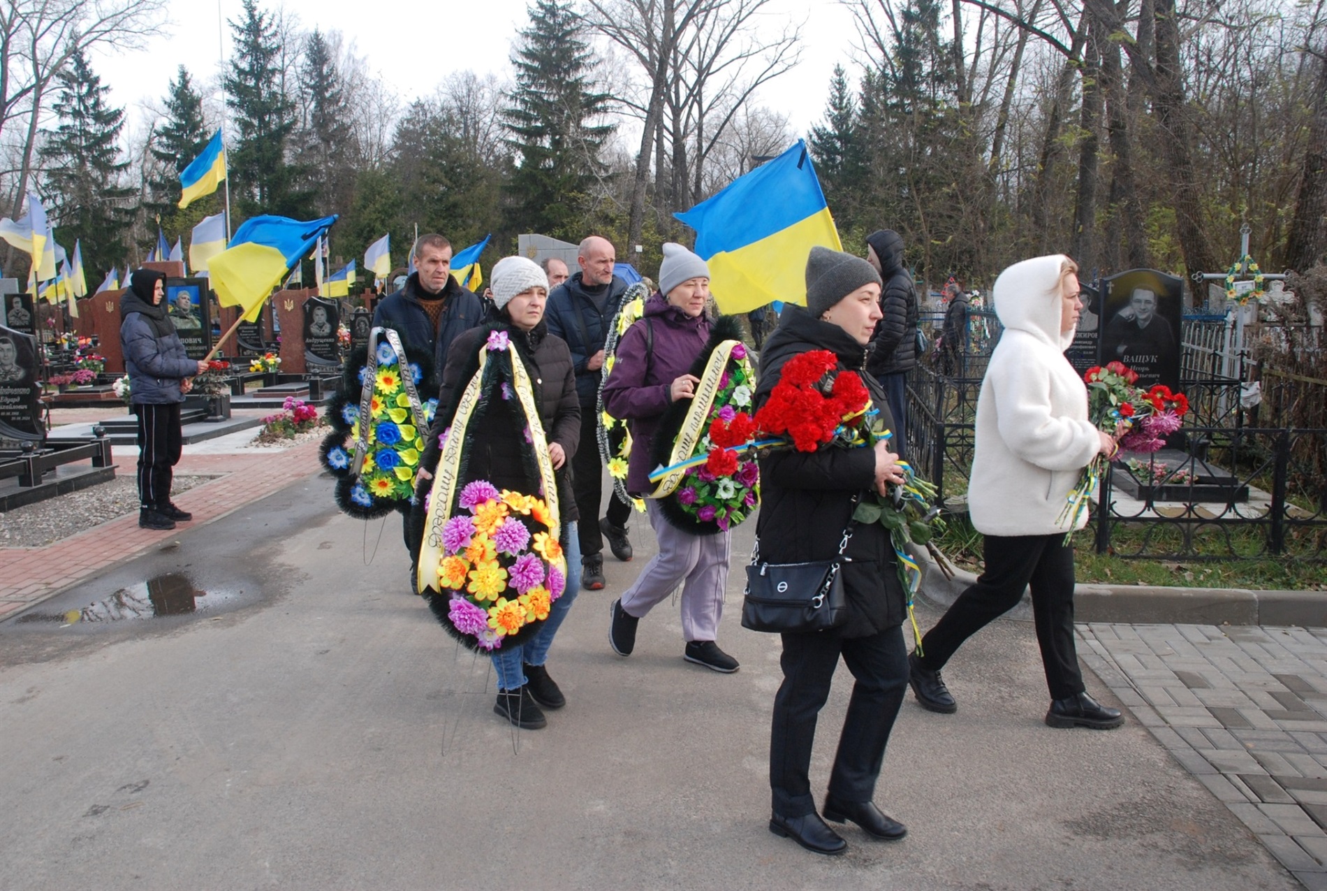 Назавжди в строю. У Шостці попрощались з водієм взводу протитанкових ракетних комплексів.