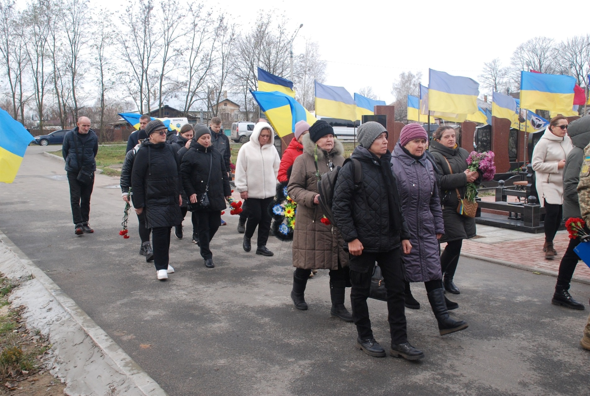 Назавжди в строю. У Шостці попрощались з водієм взводу протитанкових ракетних комплексів.