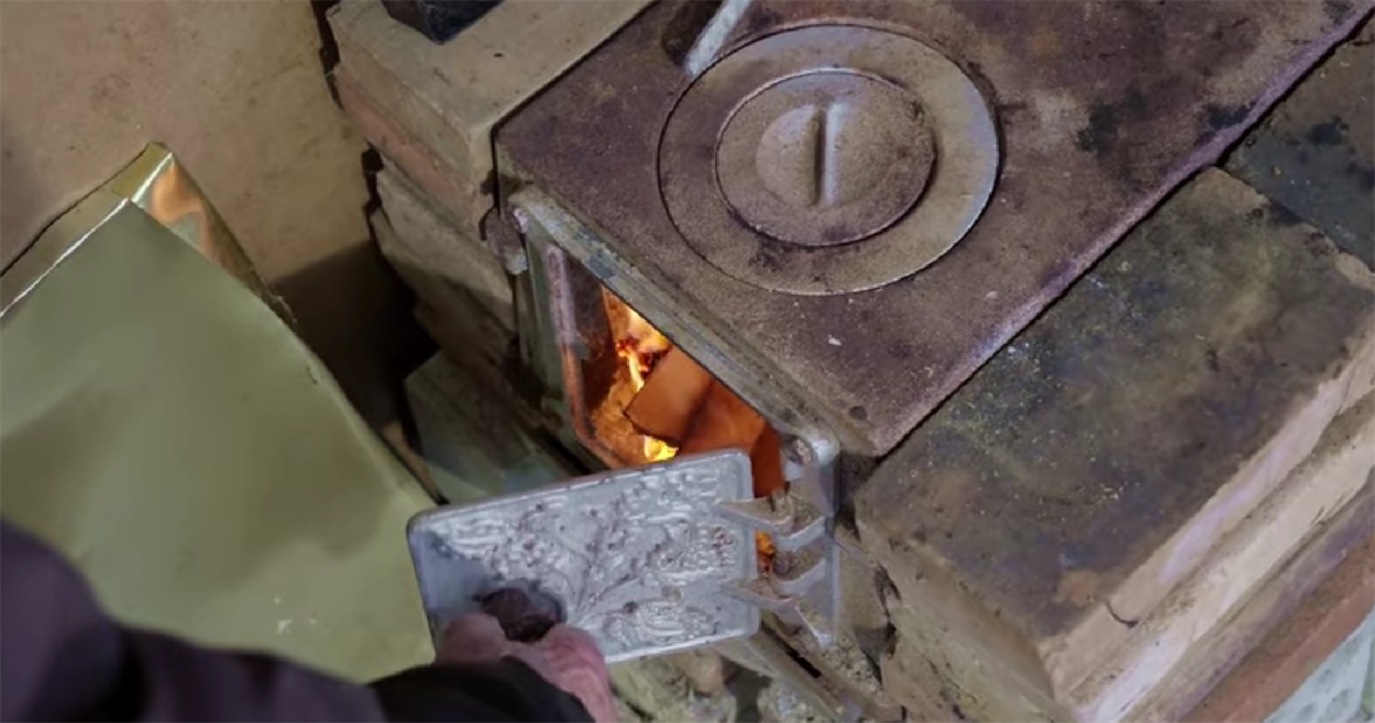 піч у Пункті Незламності В'ячеслава Медведкова