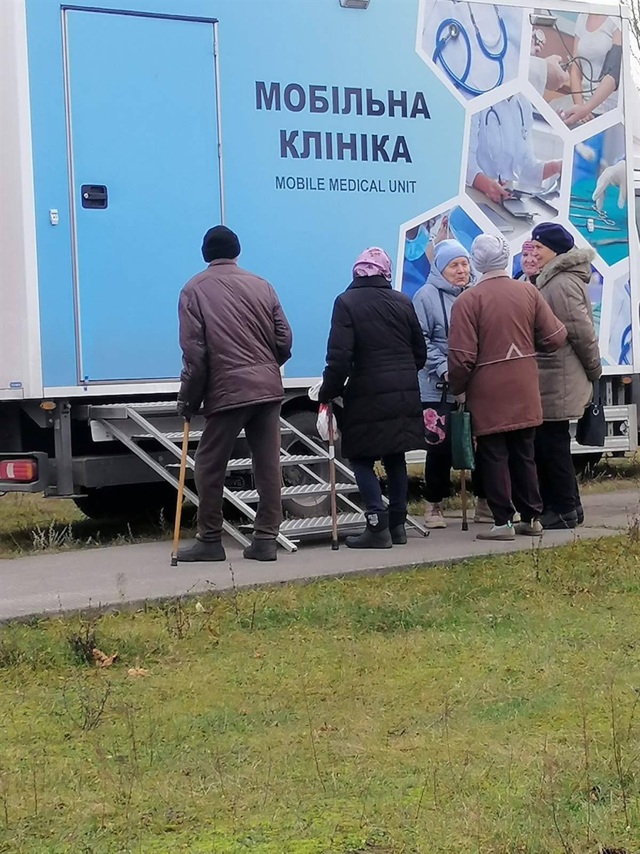 Понад 1000 жителів Шосткинської громади скористалися послугами мобільної клініки у 2025 році