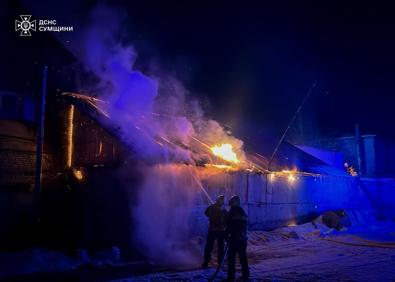 П’ять одиниць техніки та 17 рятувальників: деталі вечірніх загорянь у Шостці