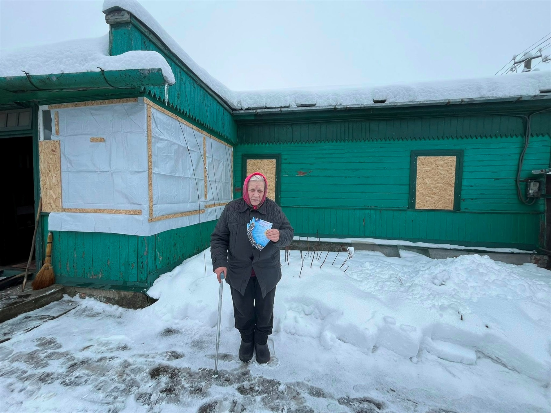 Волонтерка ADRA Ukraine Влада Воробйова продовжує адресну підтримку постраждалих від ворожих атак