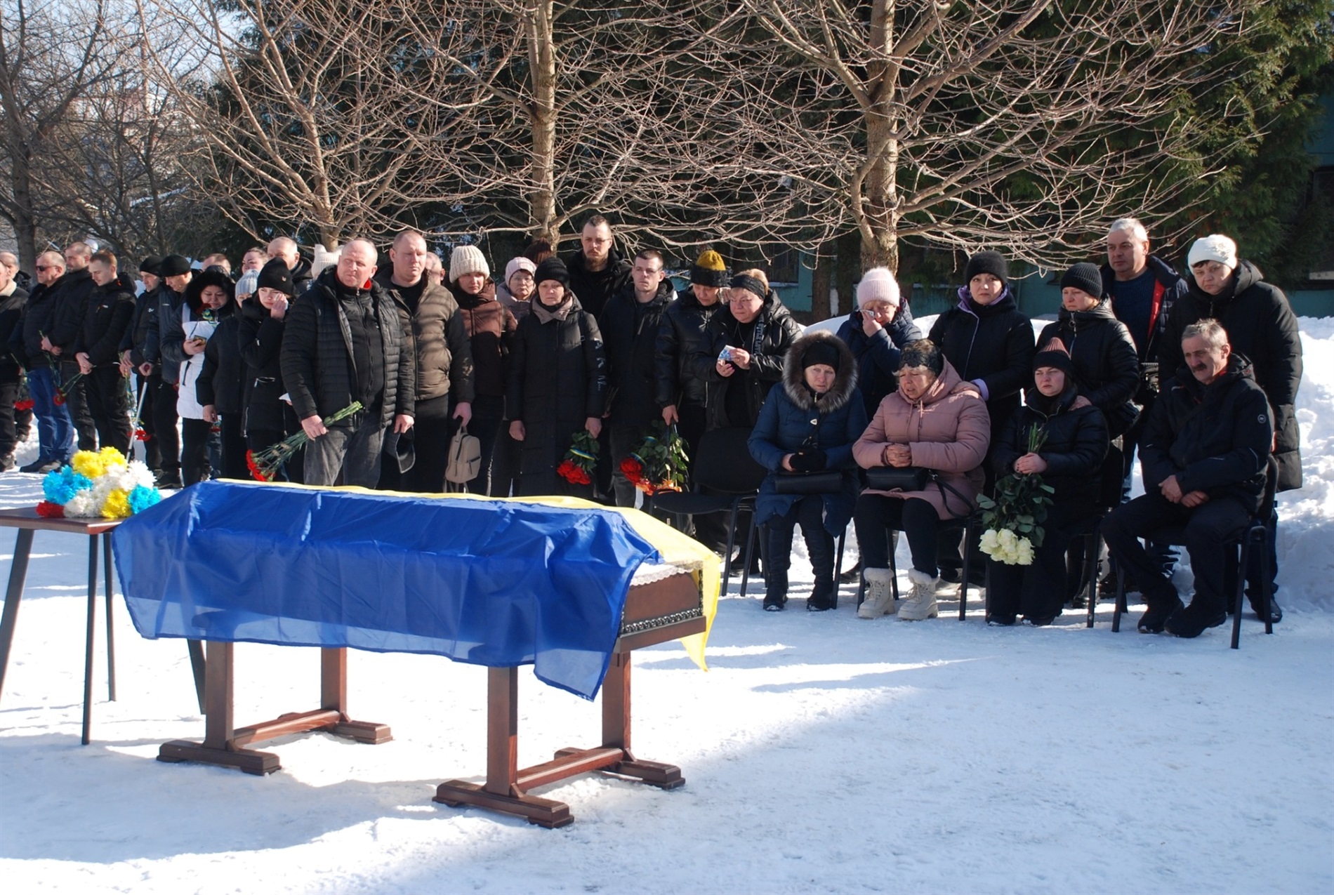 Шостка в останню путь провела свого захисника — сержанта Нацгвардії з позивним «Дукат»