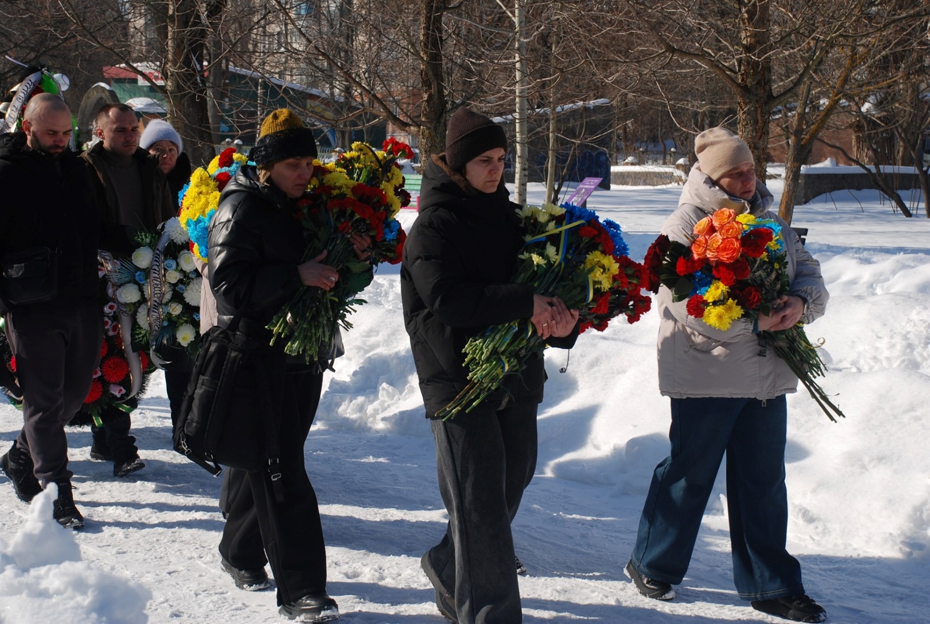 Шостка в останню путь провела свого захисника — сержанта Нацгвардії з позивним «Дукат»