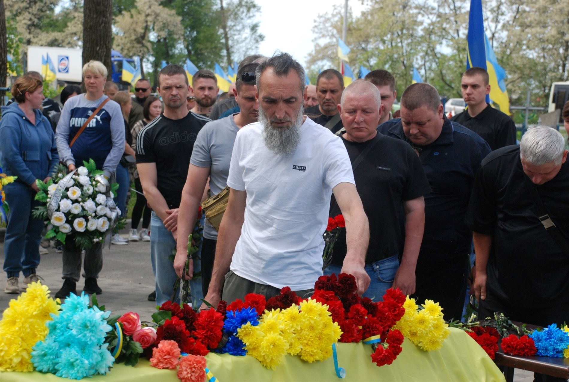 На Запоріжжі загинув майор Олексій Рудик : два місяці тому на фронті поліг і його брат