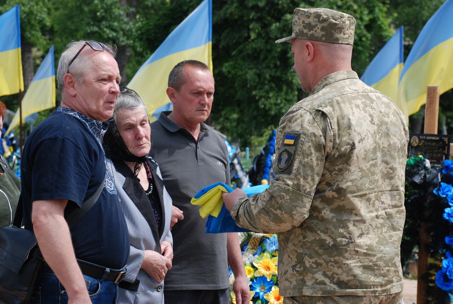 На Запоріжжі загинув майор Олексій Рудик : два місяці тому на фронті поліг і його брат