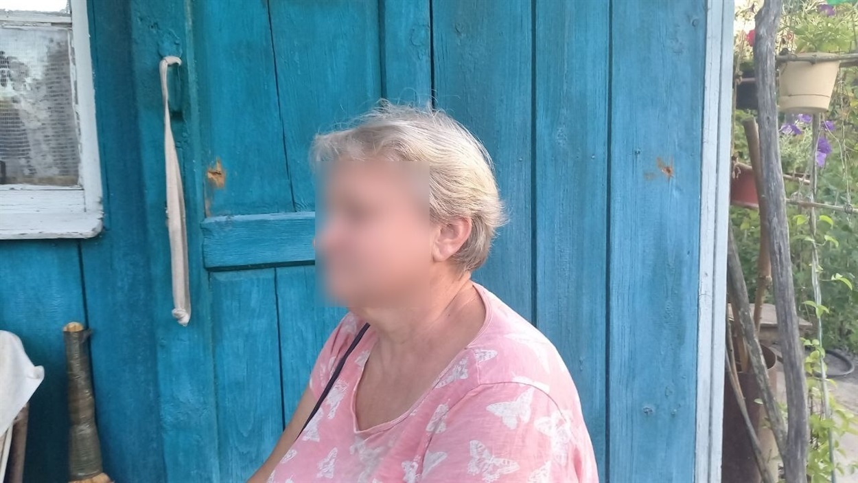місце, де на момент прильоту знаходилась пані Світлана