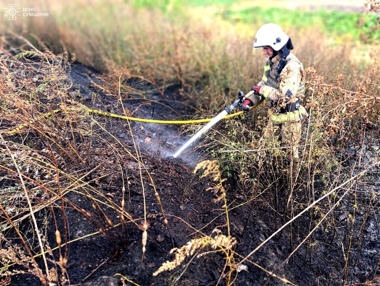 У Шосткинській громаді посилюють контроль за спалювання сухостою